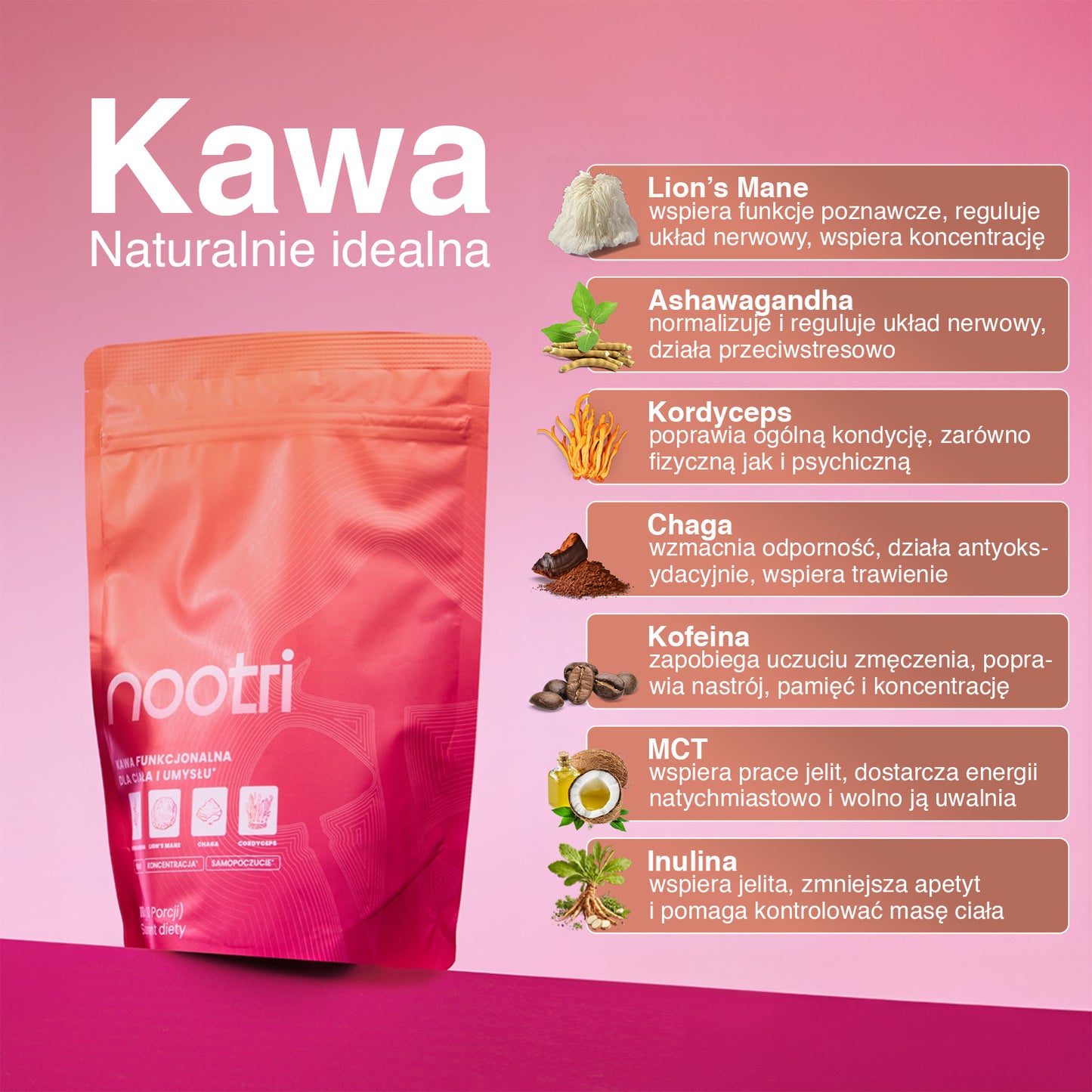 Nootri - Twój Nowy Poranny Rytuał (30 porcji)