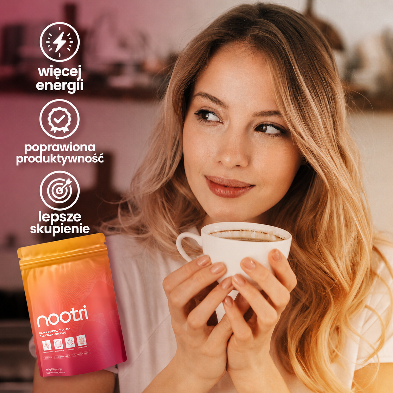 Nootri - Twój Nowy Poranny Rytuał (30 porcji)